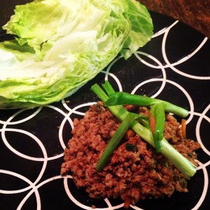 PattyCakes: I'll just throw these weird ingredients together. What did I make? Only the most delicious lettuce wraps ever.